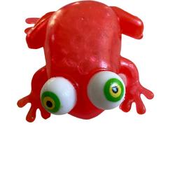 Hoogwaardige Kikker / Frog Knijpbal Fdiget | Stressbal / Squishy |  Anti-stress Speelgoed - Rood